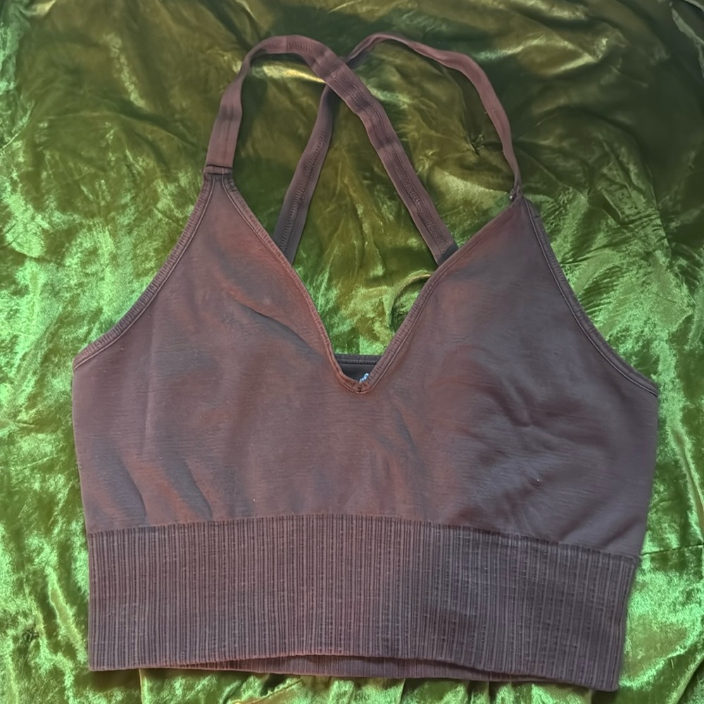 Free people bra tank m/l - nutmeg color